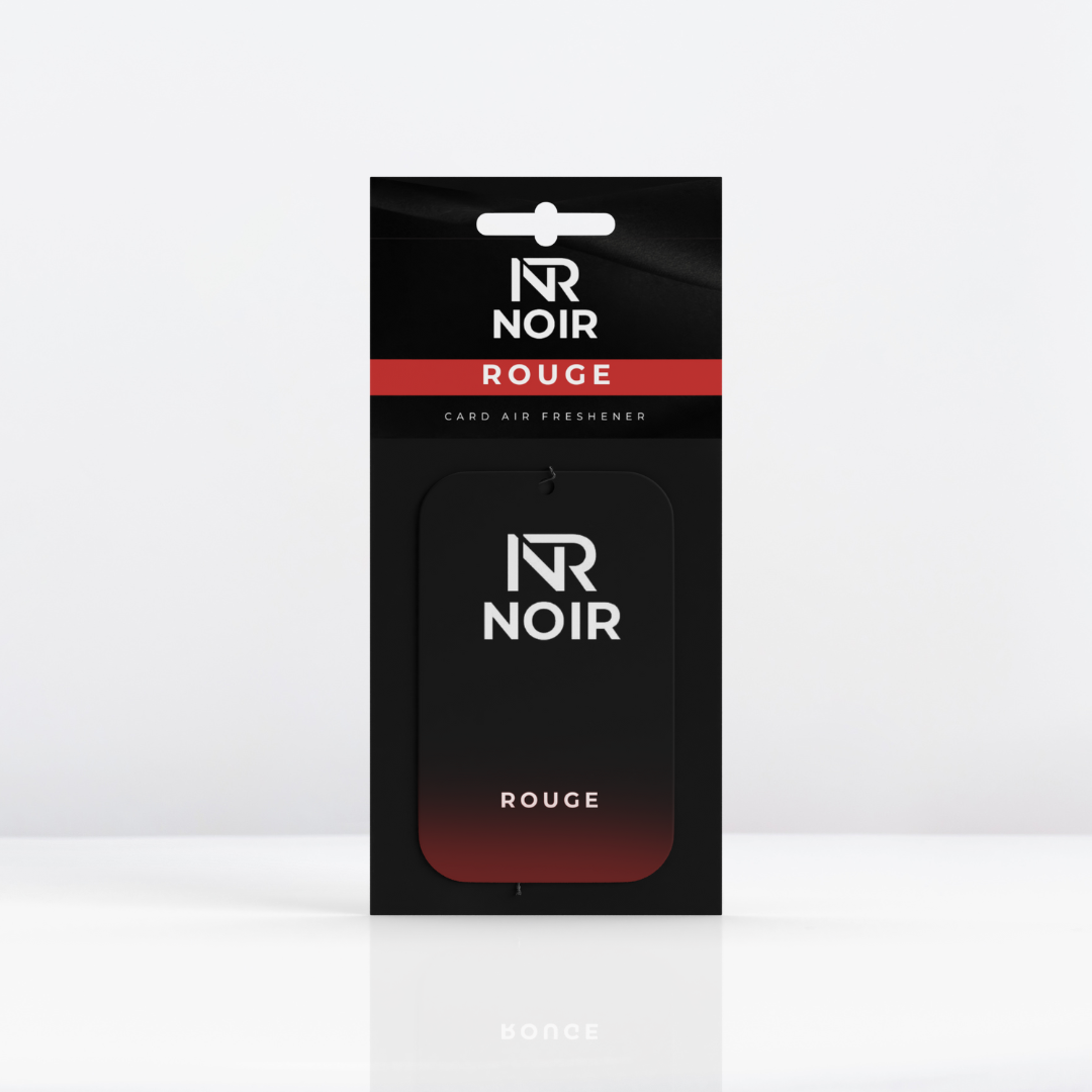 NOIR Rouge Card Air Freshener - Pack of 4